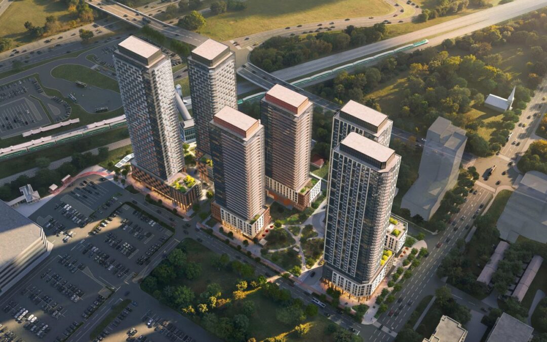 July 2026: Whitby GO Transit-Oriented Community Proposed with Six Towers Rising to 45 Storeys